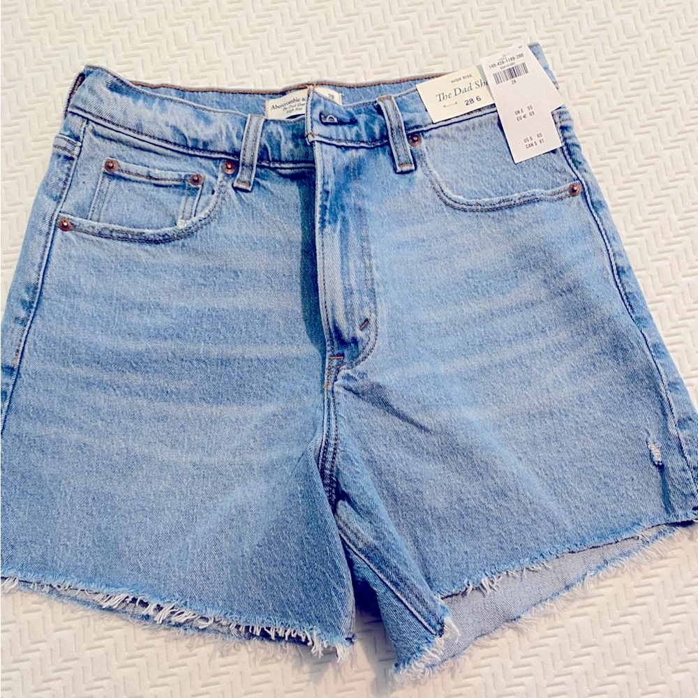 New With Tags Abercrombie Jean Shorts